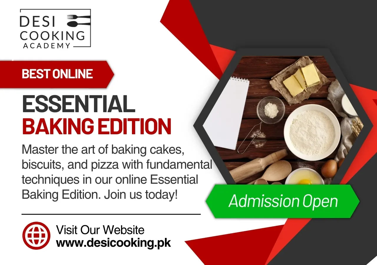 Online Essential Baking Course in Urdu / Hindi