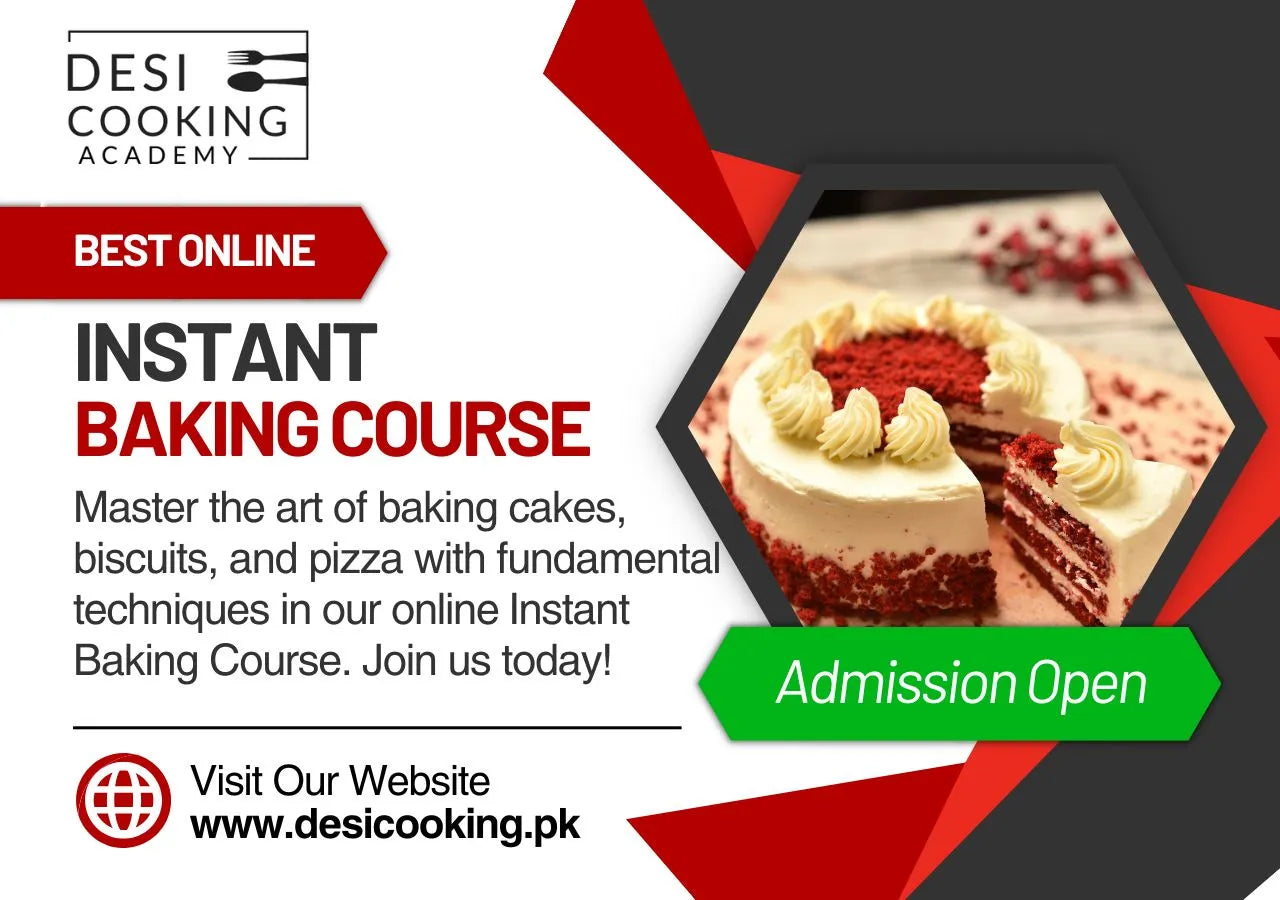 Online Instant Baking Course in Urdu