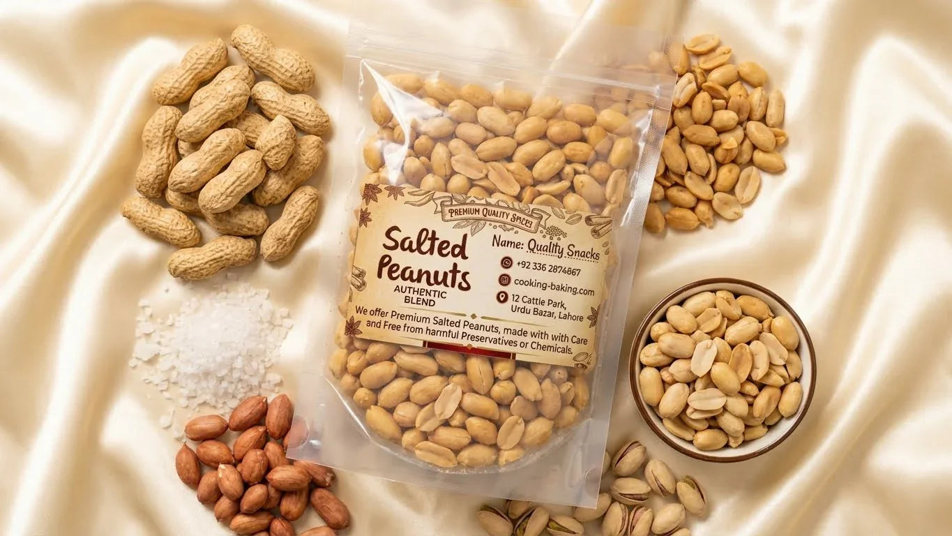 Salted Peanuts 100g - Chef Wala