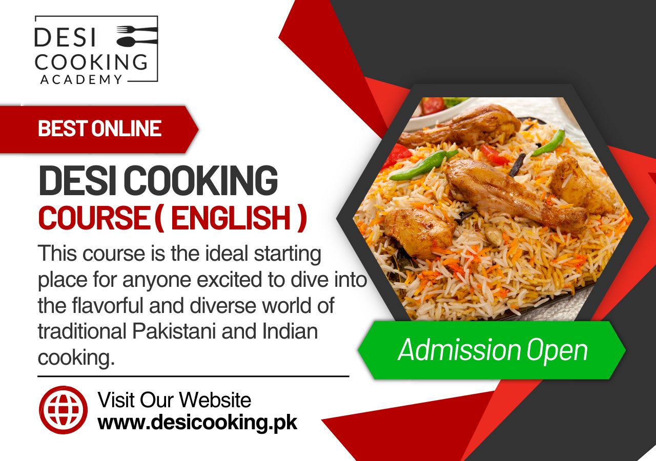 Desi Cooking Course in English